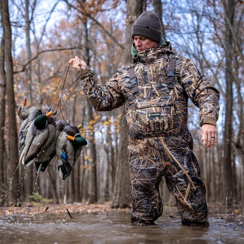 TIDEWE Chest Waders, Hunting Waders for Men Next Camo Evos with 800G Insulation, Waterproof Cleated Neoprene Bootfoot Wader, Insulated Hunting & Fishing Waders (Size 10)
