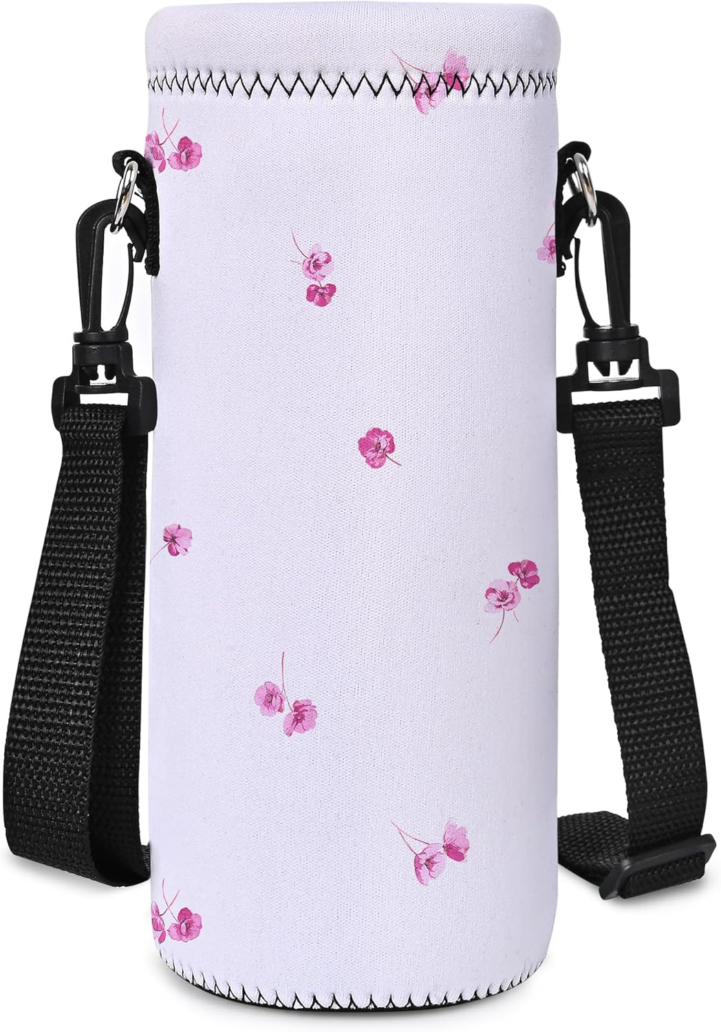 Insulated Neoprene Water Bottle Carrier | 24oz/32oz Sling Holder for Walking