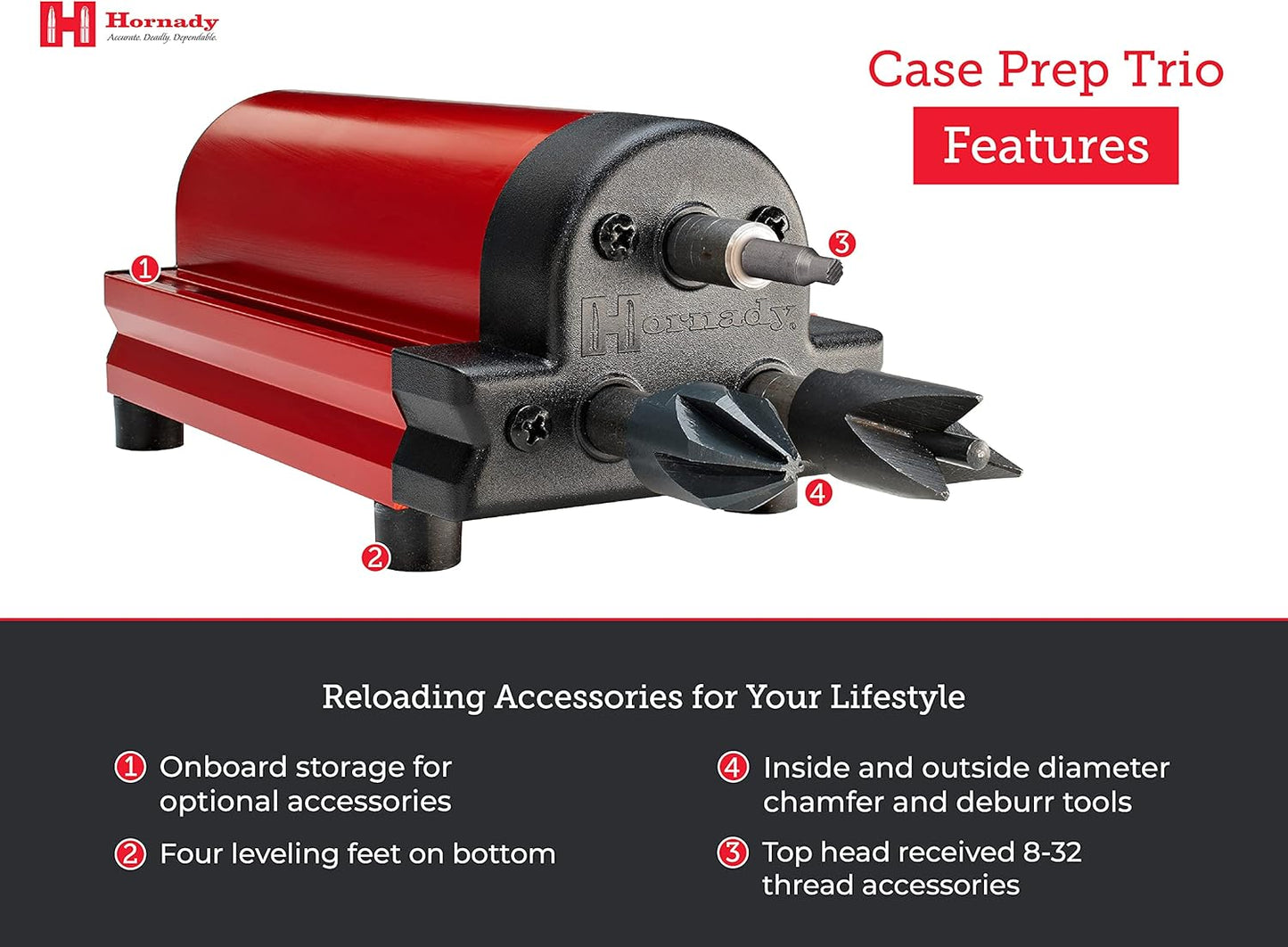 Hornady Case Prep Loading Tool - Make Quick Work of Reloading Chores Reloading Equipment That Saves You Time