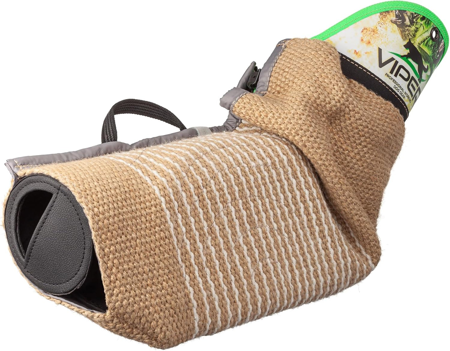 Viper Multi Level Dog Bite Sleeve with 3-Way Adjustable Bite Bar - Left Hand (Sleeve with Synthetic Cover)