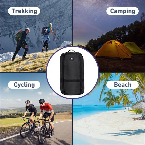 MOPHOEXII Compression Sack,8L/24L/45L Compression Stuff Sack,Water Resistant Sleeping Bag Carrier Lightweight Nylon Storage Sack-Space Saving Gear for Camping, Hiking