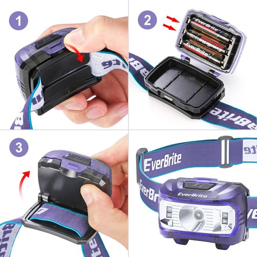 EverBrite 2-in-1 Mini Lanterns and 2 Pack Headlamp