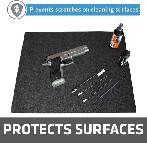Drymate Gun Cleaning Pad, Premium Gun Cleaning Mat, Absorbent, Waterproof, Durable, Protects Surfaces, Contains Liquids (Made in The USA)
