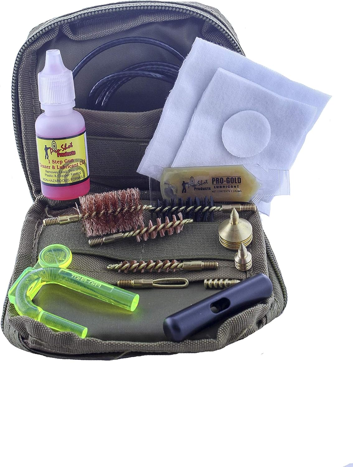 Pro-Shot Products Soft Case 3 Gun Kit, Coyote Tan (3G-KIT)