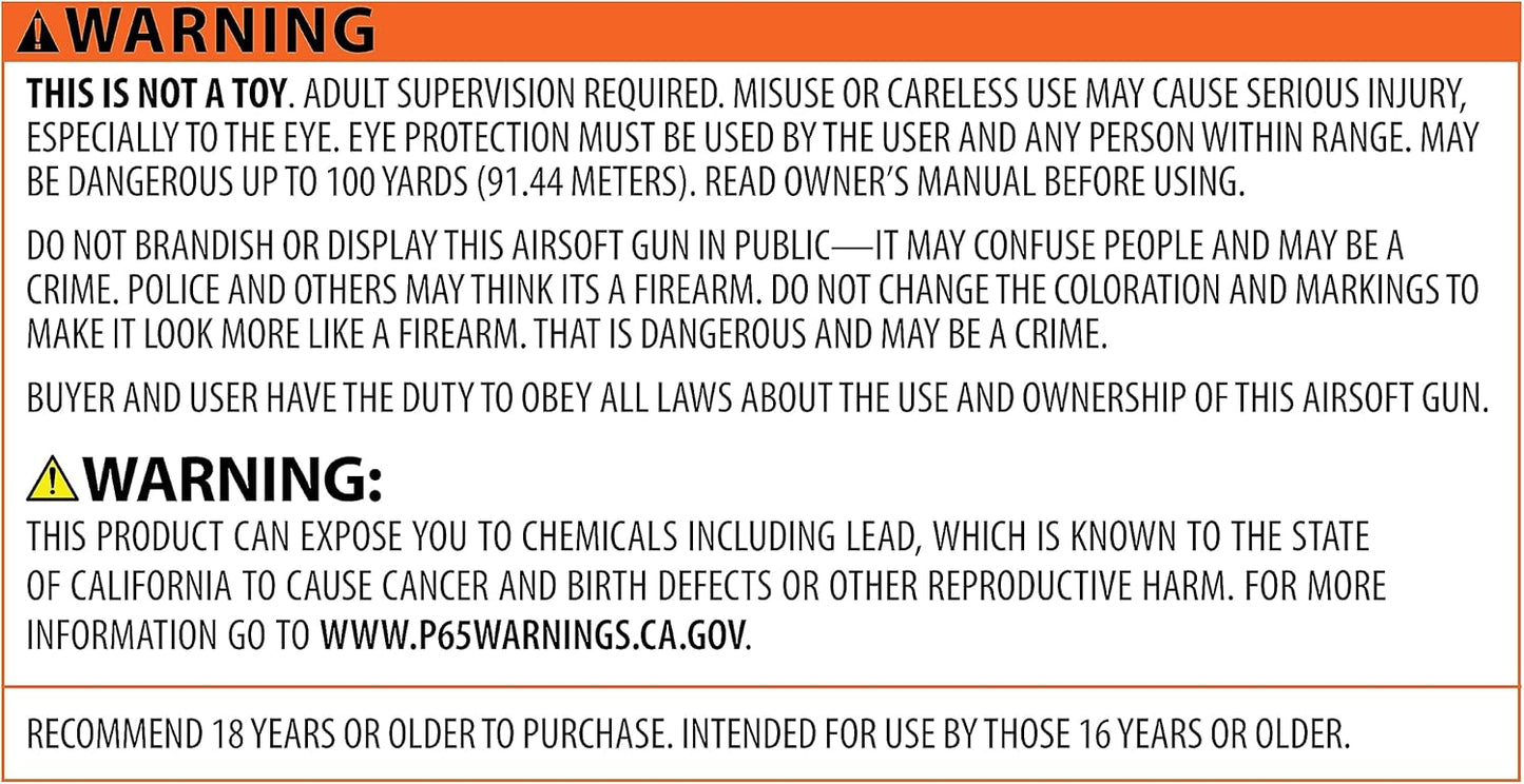 Game Face ASRGTH Electric Full/Semi-Auto Airsoft Submachine Gun