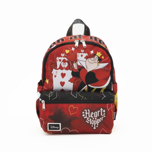 Wondapop - Queen of Hearts 13"" Nylon Daypack, Red