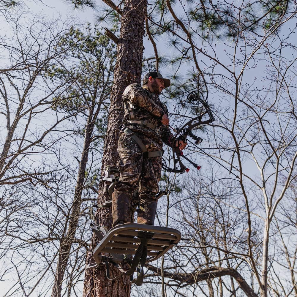 Summit Treestands OpenShot SD Climbing Treestand - Lightweight, Mossy Oak Camouflage