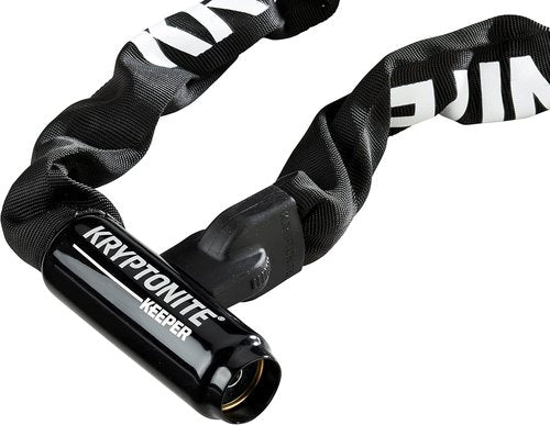 Kryptonite Keeper 712 Heavy Duty 4ft Bike Chain Lock - Anti-Theft Security for Bicycles, Motorcycles, and More