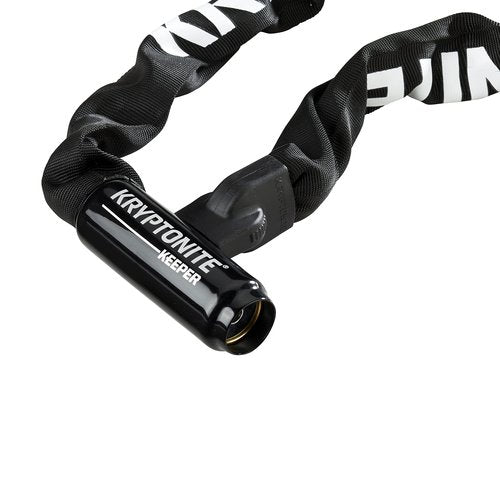 Kryptonite New York Fahgettaboutit Mini Bike U-Lock & Keeper 785 Bike Chain Lock, 2.8 Feet Long Heavy Duty Anti-Theft Bicycle Chain Lock with Keys
