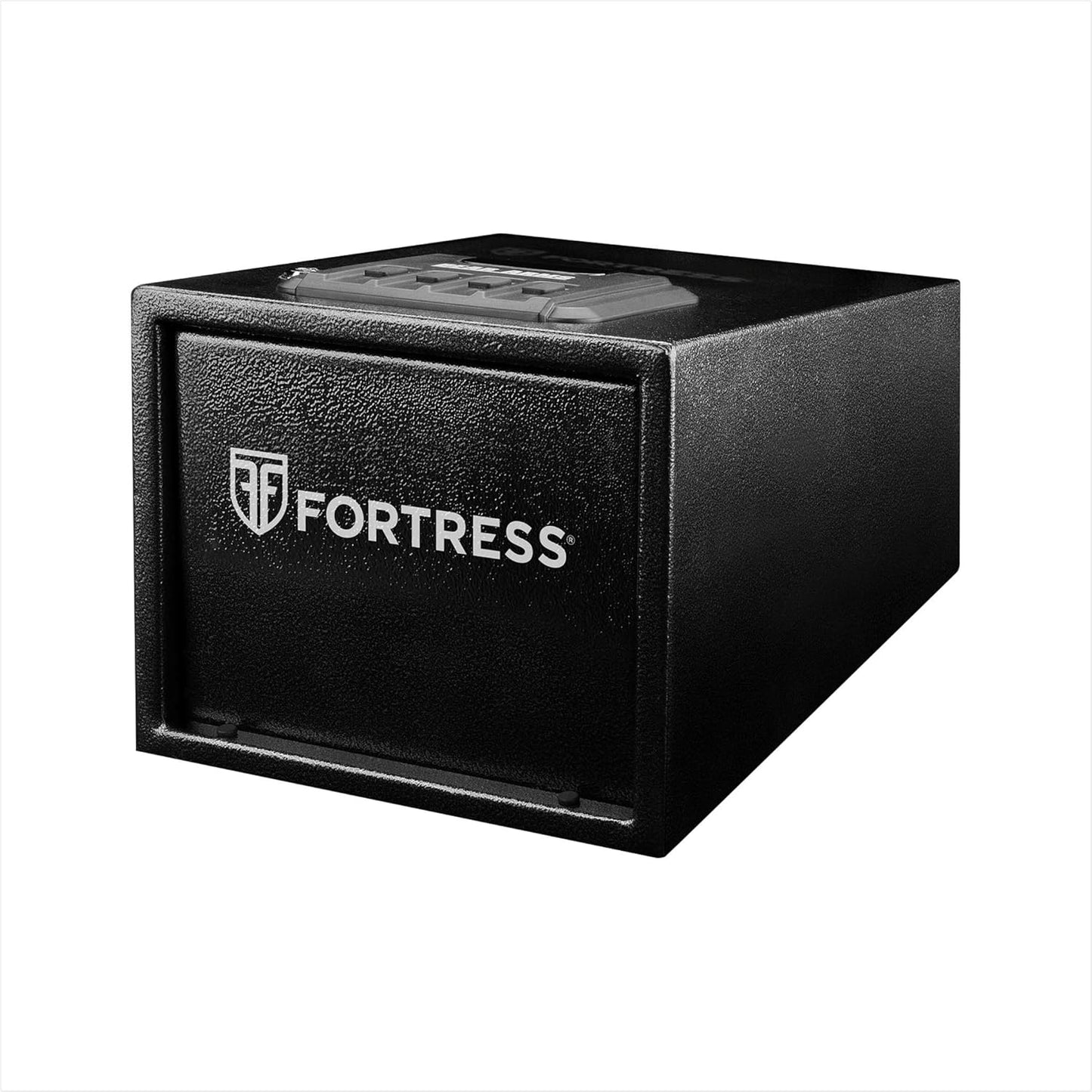 Fortress P2EA Small Personal Pistol Safe with Electronic Lock - Secure Black Storage