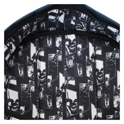 Loungefly Warner Brothers It Pennywise I Heart Horror Nylon Full-Size Backpack