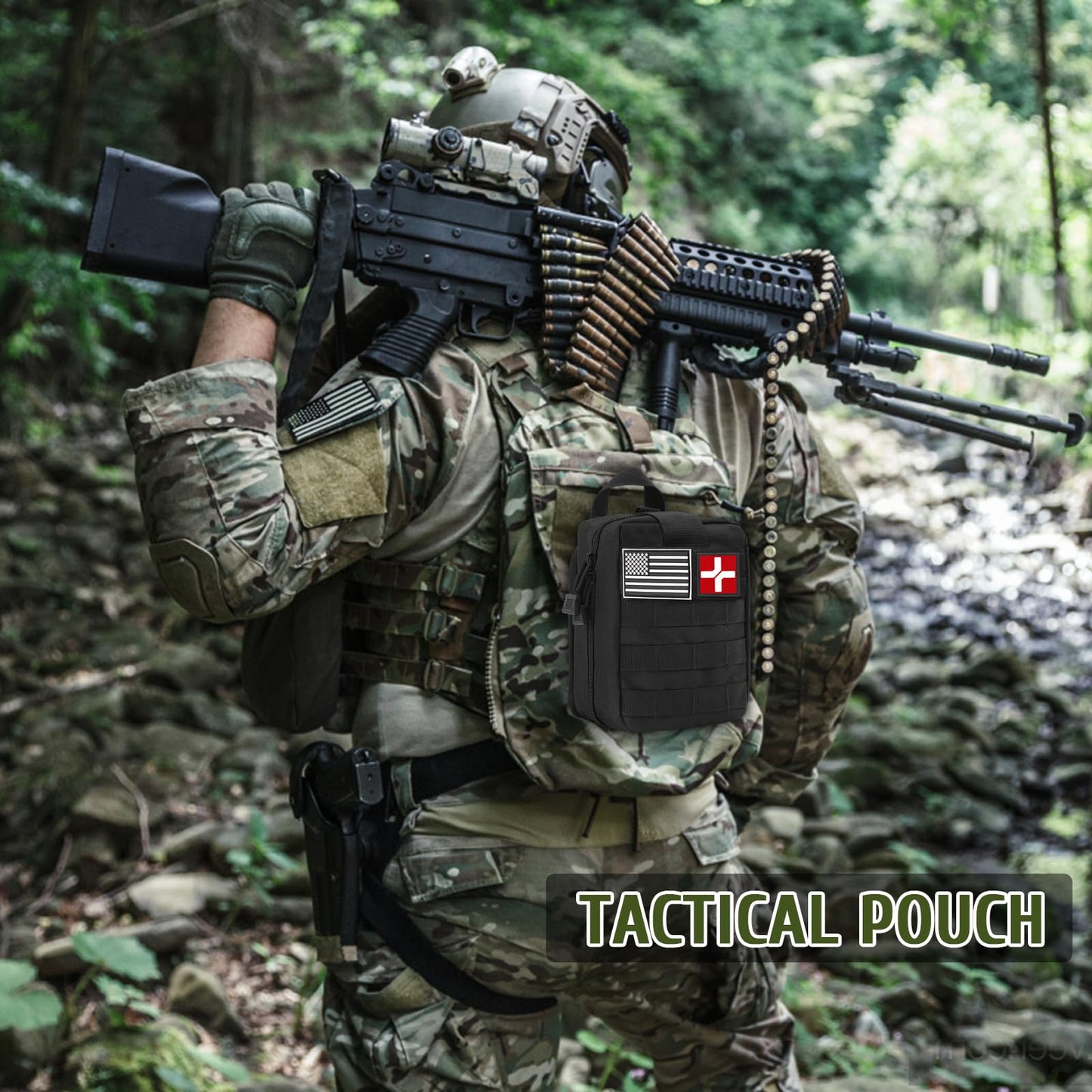 ABPIR 170 PCS Survival Kits, Survival First Aid Kit/Trauma Kit with Essential Survival Gear Emergency Medical Supplies for Hiking Camping Backpacking Outdoor Adventure, Gifts for Him Dad Men