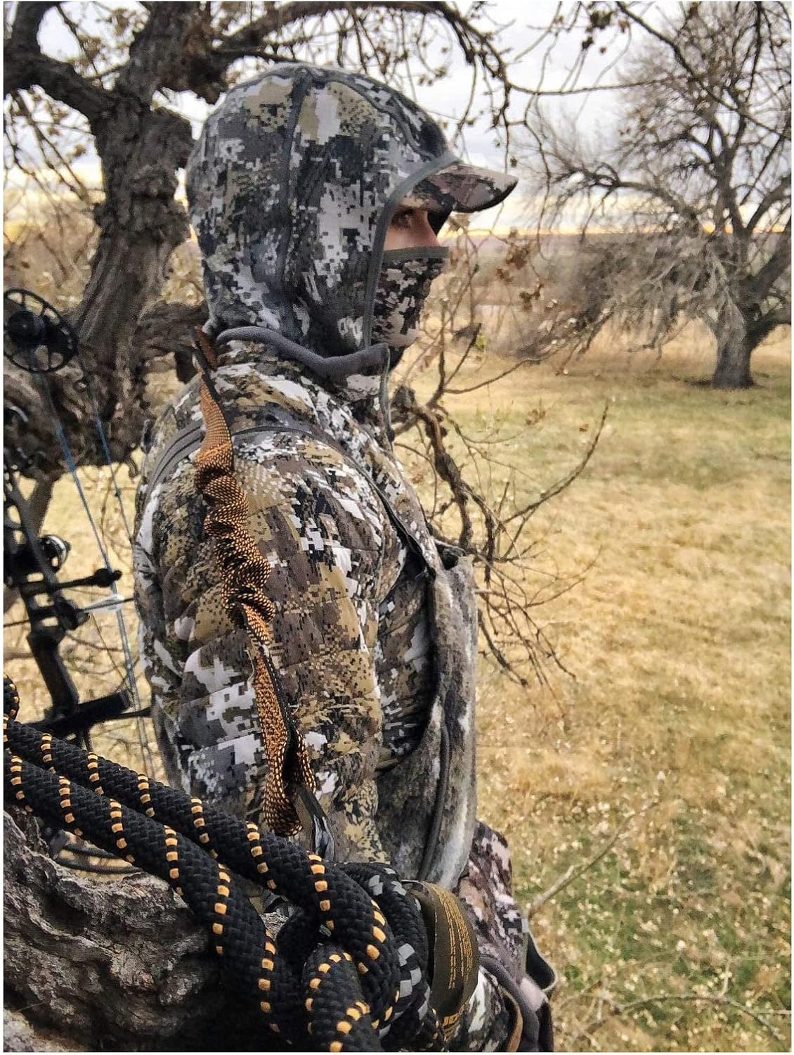 Muddy Safe-Line 30' Durable Nylon Outdoor Hunting & Treestand Safe System for Tree Climbing - Single Pack