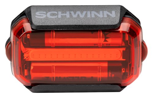 Schwinn 300 Lumen USB Rechargeable Bike Light Set, LED, Headlight and Taillight with Steady, Flash and Burst Modes, Wide-Angle Visibility, Tool-Free Install, USB-C Charging, for City and Road Riding