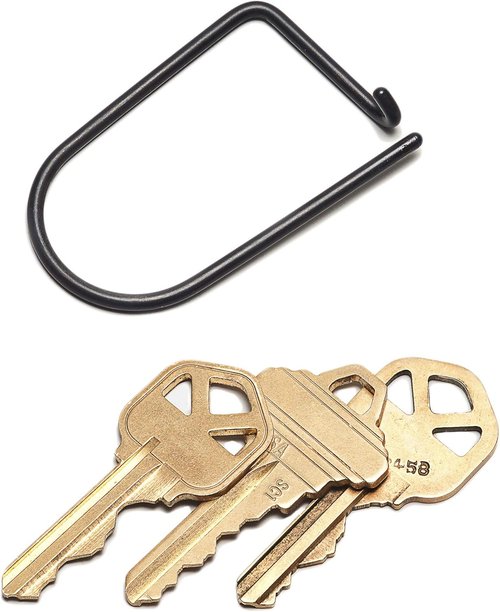 Craighill Wilson Keyring - 2” Minimalist Carabiner Clip, Keychain for Car Keys