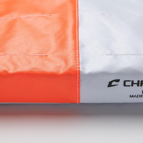 Champro 2 Quilted Bases with Double First Base (Orange/White)