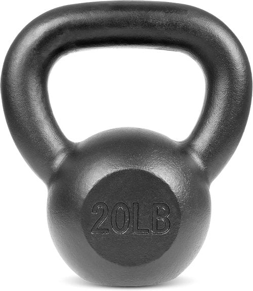 Cast Iron Kettlebells for Full Body Workout - ProsourceFit Weights, Durable & Versatile