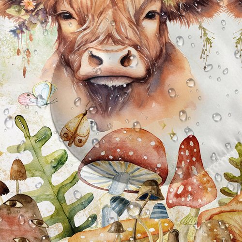 CVHOUSE Cartoon Cow Camping Sleeping Bags,3 Season Warm & Cool Weather,Lightweight,Waterproof Sleeping Bags for Adults & Kids,Traveling,and Outdoors,Camping Gear Equipment,31x90inch