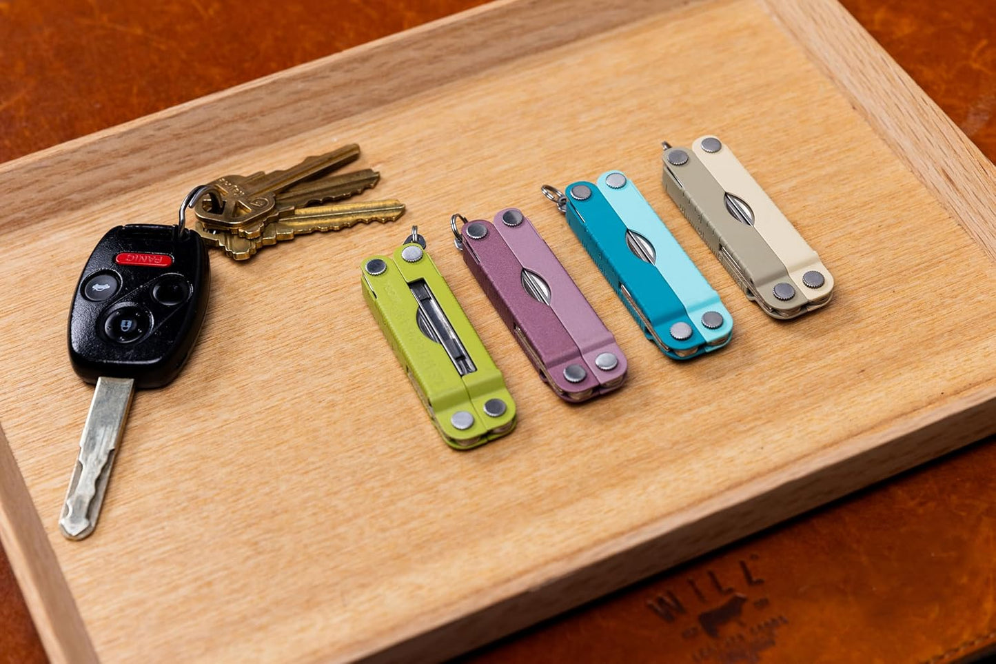 LEATHERMAN, Micra, Keychain Multi-tool with Grooming Tools, Mini Pocketknife for Everyday Carry (EDC), Hobbies & Outdoors, Built in the USA, Stainless Steel
