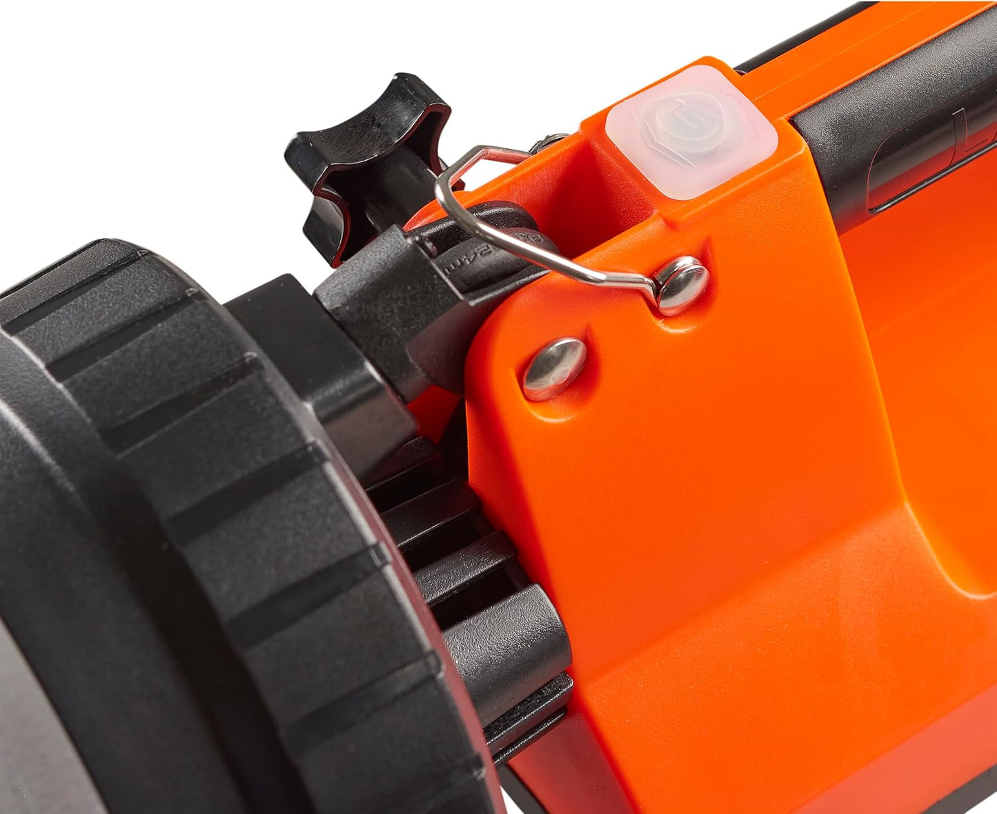 Streamlight 45857 E-Spot LiteBox 1500-Lumen 110000 Candela Rechargeable Spot Beam Lantern with Power Failure System, AC/DC Charging, Heavy Duty Shoulder Strap and Mounting Rack, Orange