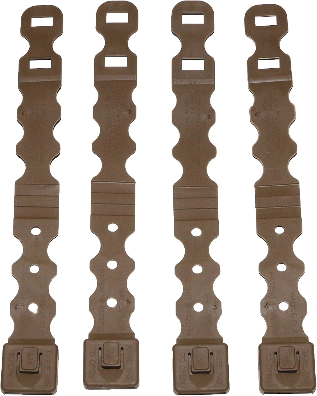 Tactical Tailor Fight Light Series Malice Clip - 4 Pack (Short Coyote)