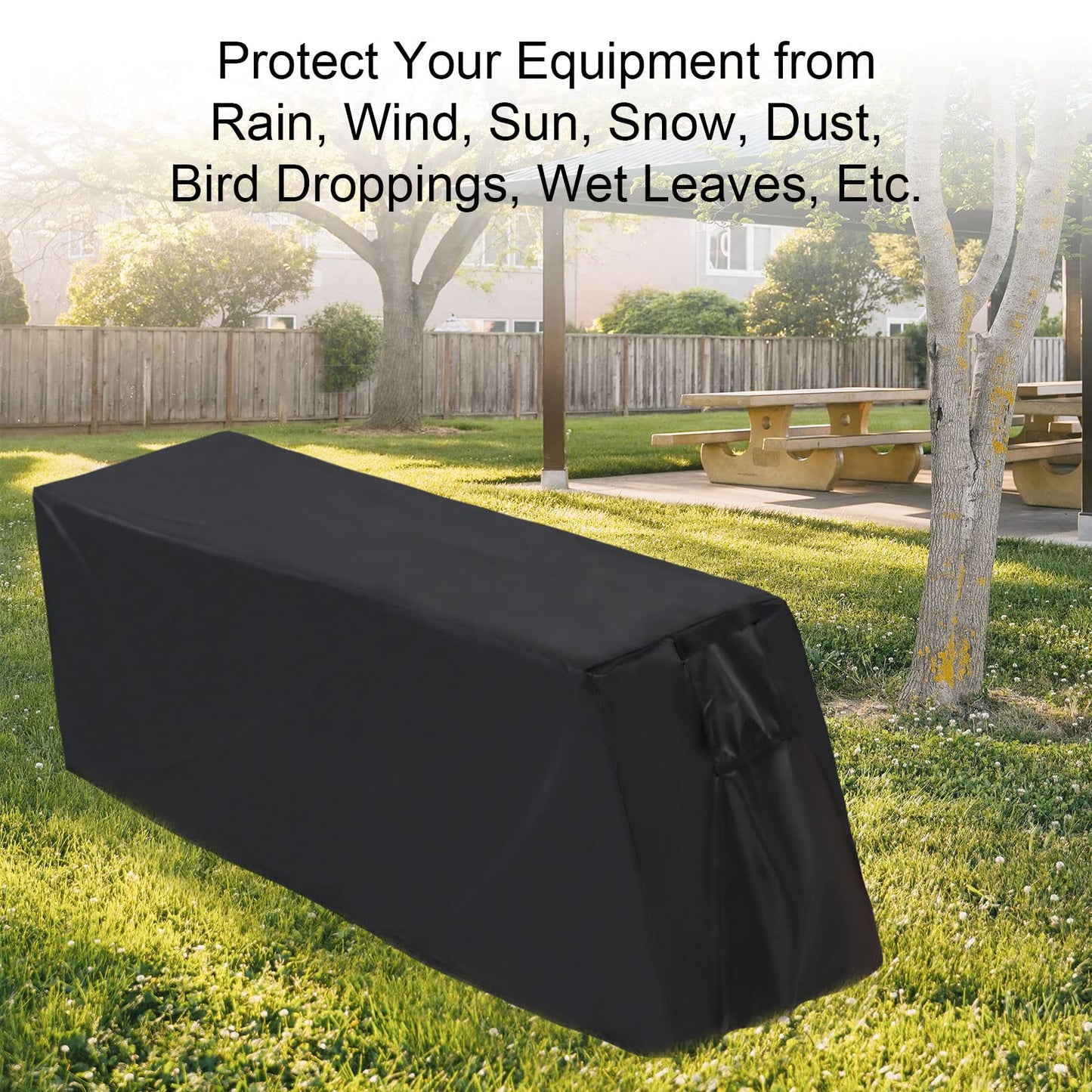 Andacar Weight Bench Cover, Exercise Workout Bench Cover Waterproof Protective Covers for Sit-Up Board - 55x18x16 inch