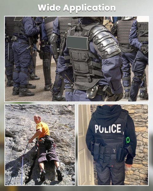 DUPDMKIN Police Belt 10 in 1 Duty Belt for Tactical Security, Military Modular Equipment System Mold