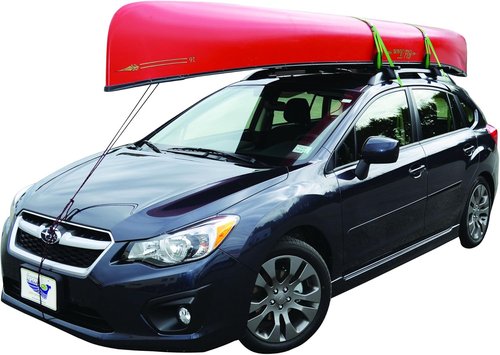 Malone Big Foot Pro Universal Car Rack Canoe Carrier with Bow and Stern Lines