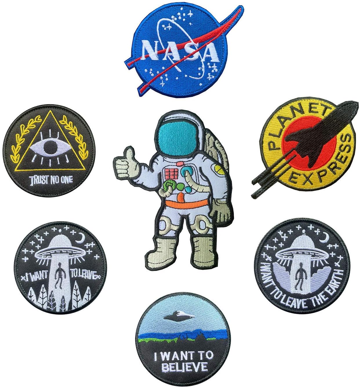 Antrix 6 PCS Tactical Joshua 1:9 Bible Verse 210 Have I NOT COMMANDED You Patch Hook and Loop Fastener Joshua 1:9 Be Strong and Courageous Emblem Badge Patch -4"*2.25"