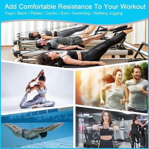 Wrist and Ankle Weights for Women Men - Adjustable Wrist Weighted Bracelet 2Lbs (1Lb Each), Wearable Waterproof Arm Leg Weights for Home, Gym, Yoga, Walking, Running, Dance, Pilates, Cardio, Hiking