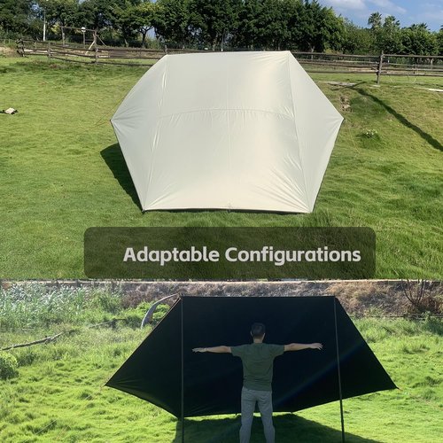 Top Lander Car Awning Camping SUV Sun Shelter Waterproof Universal Tent Canopy Anti-UV for Van Campervan Caravan Truck Vehicle