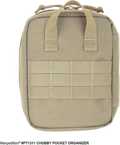 MAXPEDITION Chubby Pocket Organizer - Compact Multi-Purpose Tactical Gear Pouch