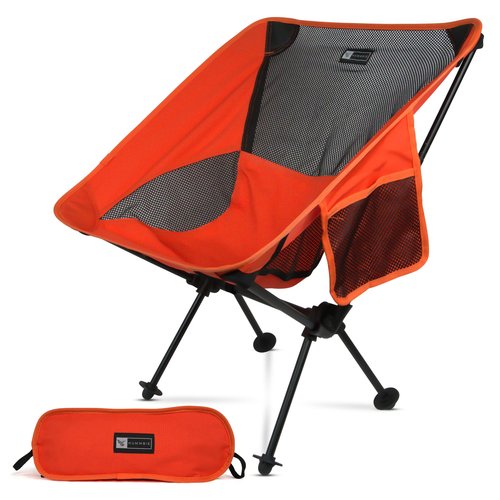 Hummbie Portable Camping Chair - Light Weight Folding Chair with Compact Design for Camping, Backpacking, Hiking, Fishing, Beach or Any Other Outdoor Adventures