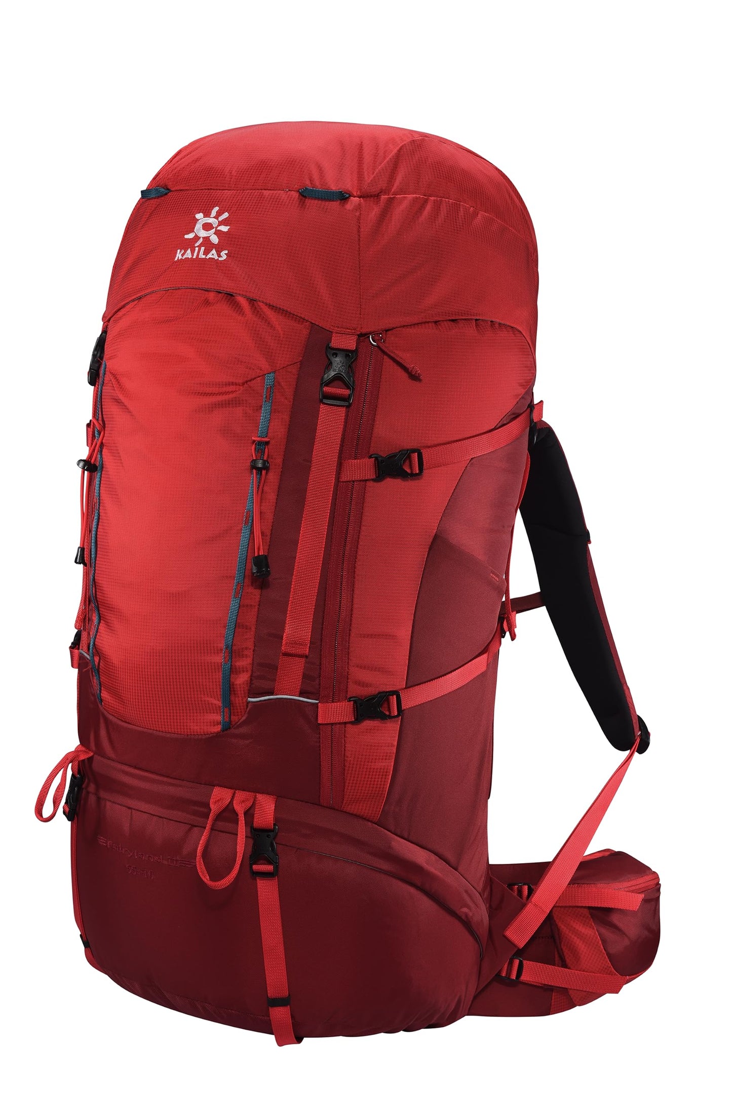 Kailas Wonderland II 65+10L Unisex Adult Trekking Bacpack Waterproof Backpacking for Travelling Camping, Kailas Red
