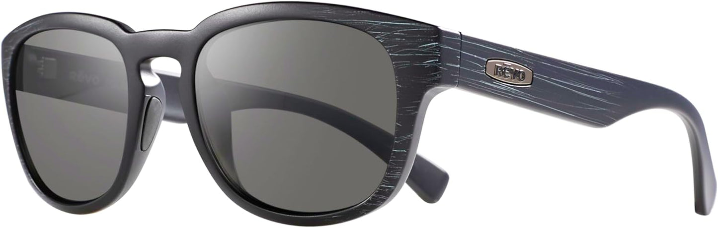 Revo Sunglasses Zinger: Polarized Lens with Rectangle Keyhole Bridge Frame
