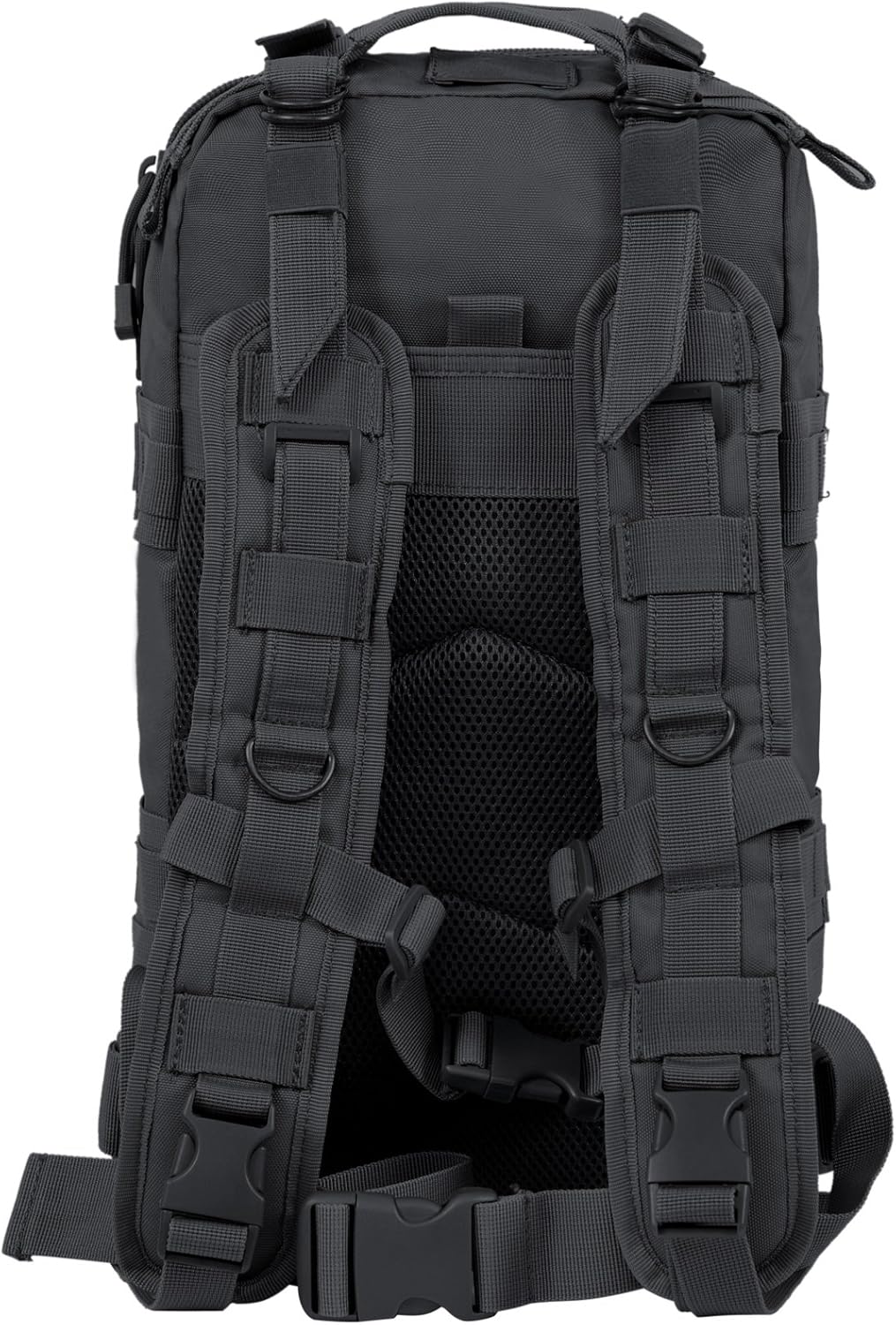 Seibertron Falcon Water Repellent Hiking Camping Backpack Compact Pack Summit Bag (Black 27L)