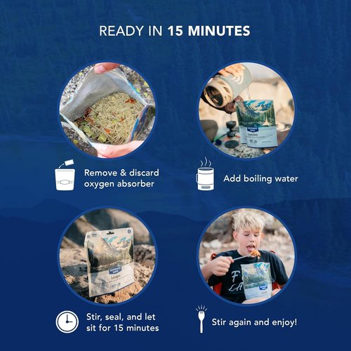 Backpacker's Pantry Mango Sticky Rice - Freeze Dried Backpacking & Camping Food - Emergency Food - 8 Grams of Protein, Vegan, Gluten-Free - 1 Count
