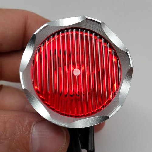Bright Eyes 3-Pack Diffuser Lens Set (2 Clear, 1 Red) for 1200 Lumen Bike Lights