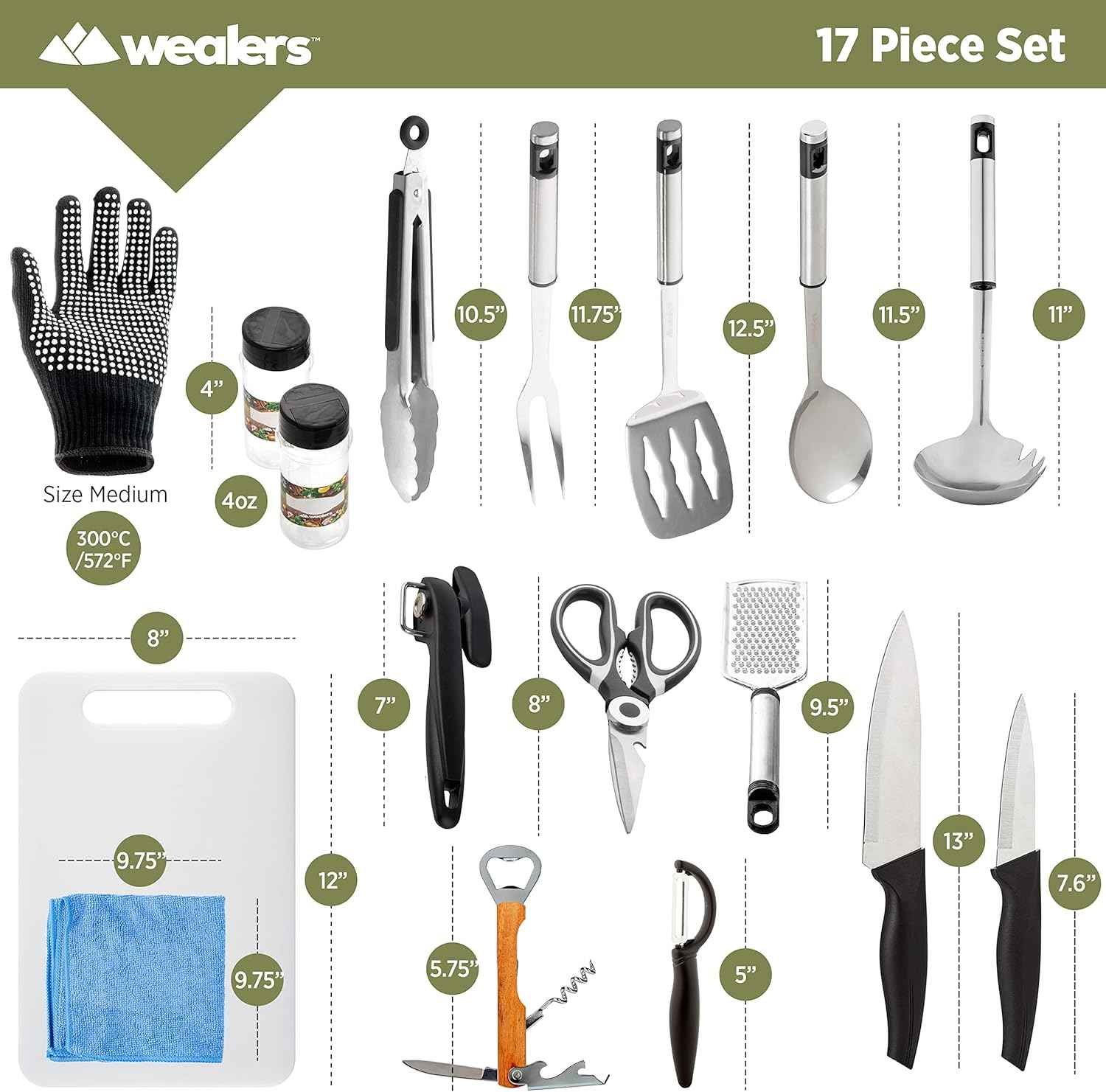 Portable Camp Kitchen Utensil Set - Compact BBQ Accessories & Travel Organizer for Hiking & Backpacking