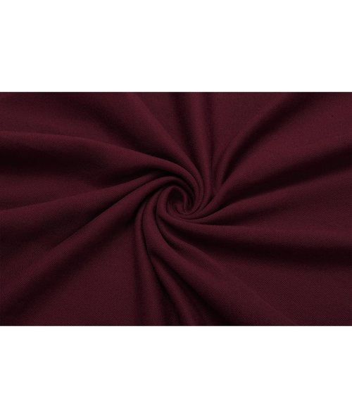 V VALANCH Wine Red Polo Shirt for Men Athletic Collared Tennis T-Shirt Long Sleeve Golf Shirt(Burgundy)