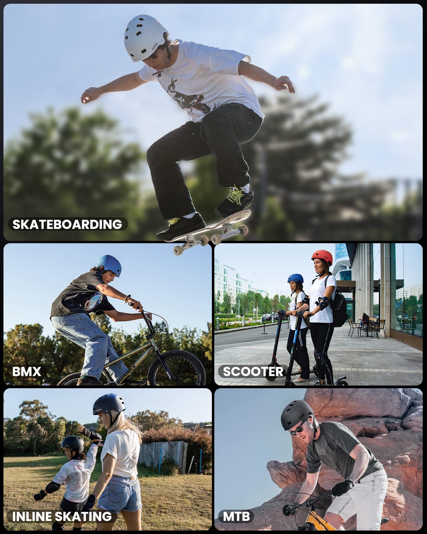 OutdoorMaster Skateboard Cycling Helmet - Two Removable Liners Ventilation Multi-Sport Scooter Roller Skate Inline Skating for Kids, Youth & Adults - XS - Pink