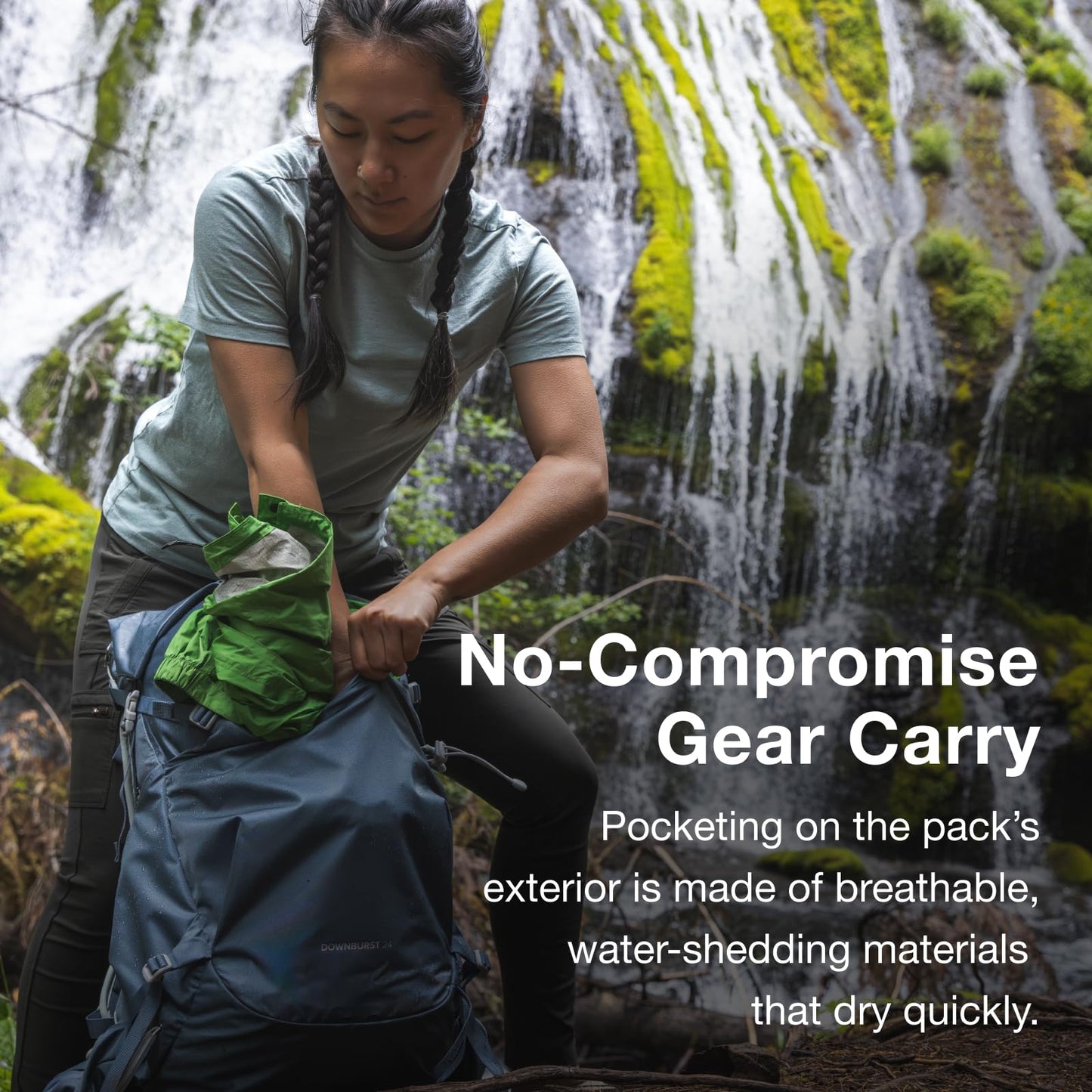 Osprey Downburst 24L Women's Hiking Backpack, Tidal Blue