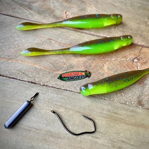 Tungsten 4 Anglers – 97% Pure Tungsten Skinny Drop Shot Weight Perfect Your Finesse Fishing |1/8oz. to 1/2oz. - Multi-Color | Perfect Your Finesse Fishing – 4-10-Pack/Bag (1/4oz. 8pc. QD Black)