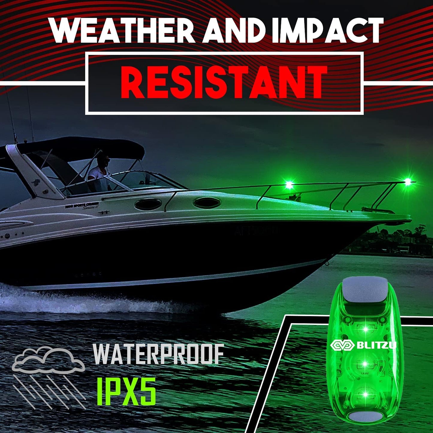 4 Pack LED Safety Light, Clip on Reflective Gear Lights for Walking at Night, Running, Jogging, High Visibility Strobe Light Accessories for Runners, Kids, Hiking, Kayak, Cycling, Camping, Boat