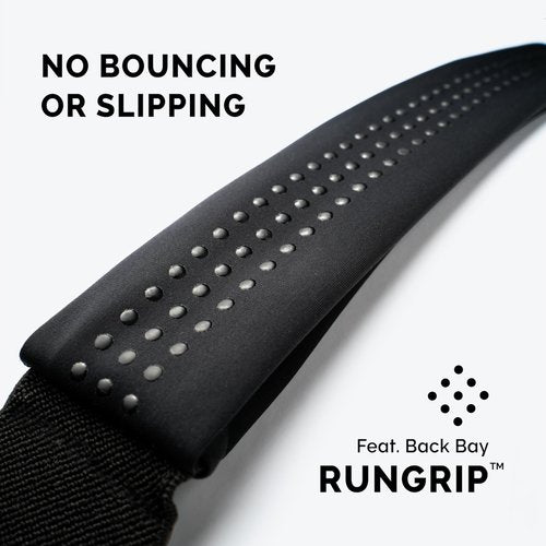 Back Bay Reflective Running Belt for Women & Men [Fits ALL Phones], Runners Fanny Pack, Money Belt, Reflective Running Gear, Waist Bag Workout Gear, iPhone Runner's Phone Holder Waist Pack