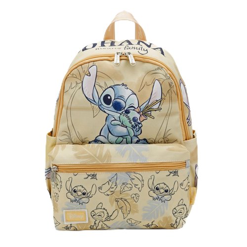 Wondapop - Stitch 13"" Deluxe Nylon Daypack, Brown
