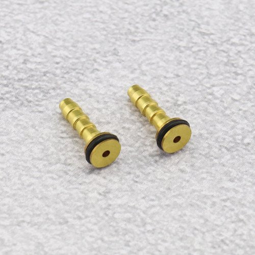 ECSiNG 10 Sets Bike Olive and Connection Inserts Compatible with Tektro Hydraulic Disc Brake Hose Cycling Components Spare Parts