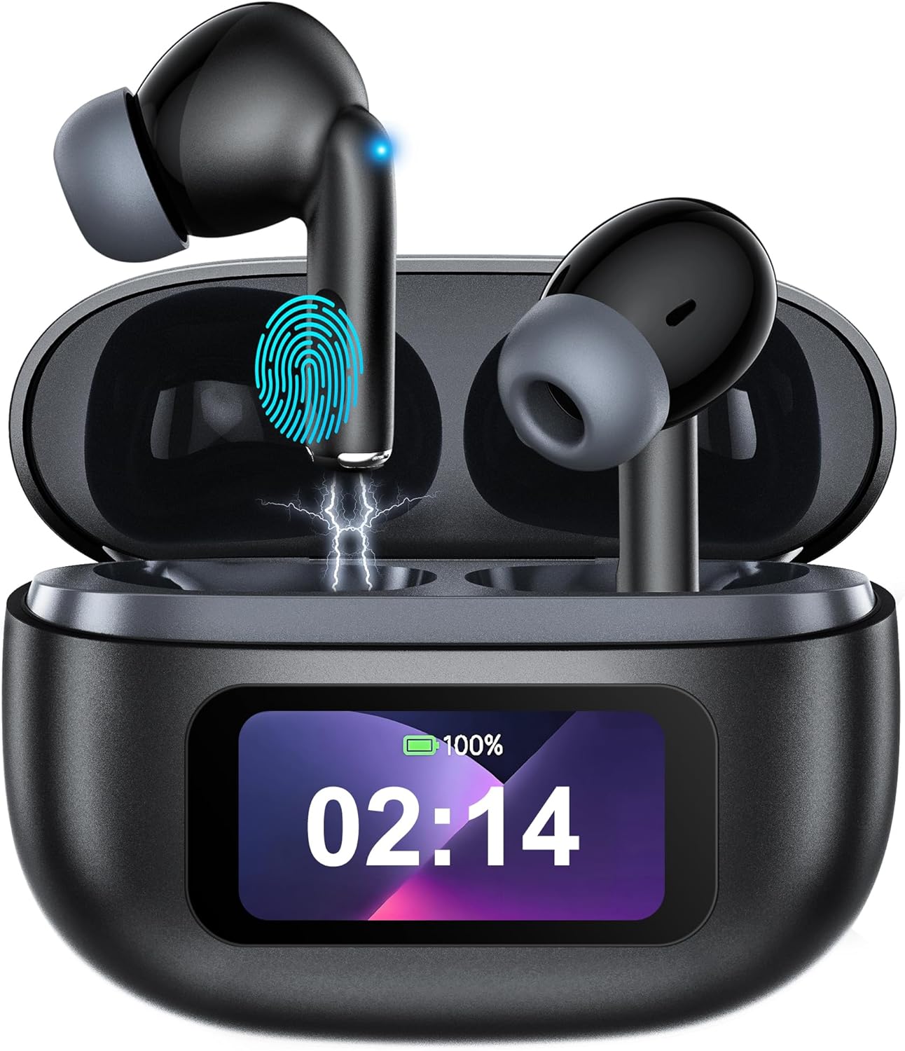 Ai Translation Earbuds Real Time, Translator Earbuds 144 Languages & Accents, 3-in-1 Translating Earbud Open Ear Clip-On Design, Audífonos Traductores for Travel Learning Business fit iOS & Android