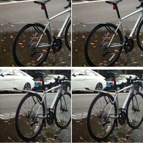 NELboNs Bike Fender for Road Mountain Bike Rear Wheel Tire Mud Guard Fender Foldable and Light Weight Adjustable Design Mudguard