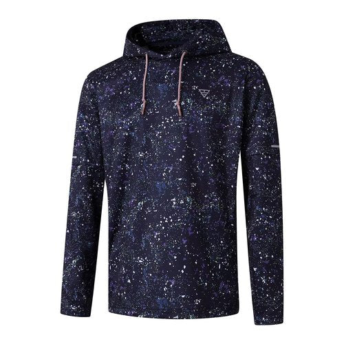 Men's Hoodies Mid-Weight Brushed Pocket Moisture Wicking Hooded Kangaroo Pocket Mens Sweatshirts Hoodies